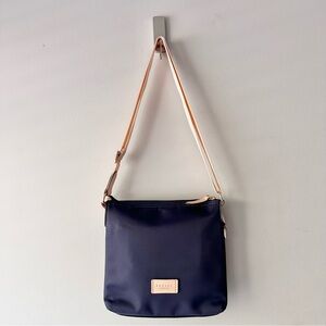 RADLEY LONDON Pocket Essentials Small PE Zip top Cross Body Bag Dark Ink Blue
